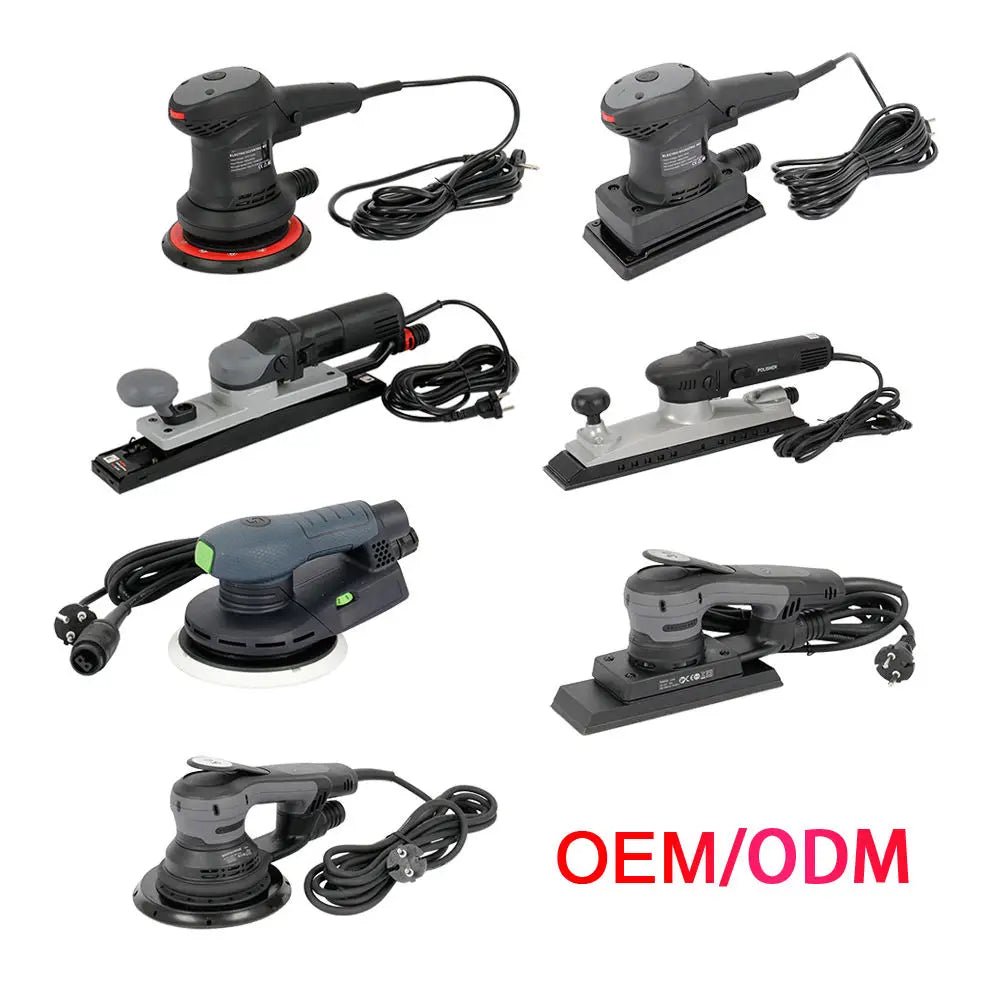 Electric Brushless Random Orbital Sander 400W 6 Inch 150mm Eccentric Sander Polisher Dustless Sanding Machine for Car Wood Metal