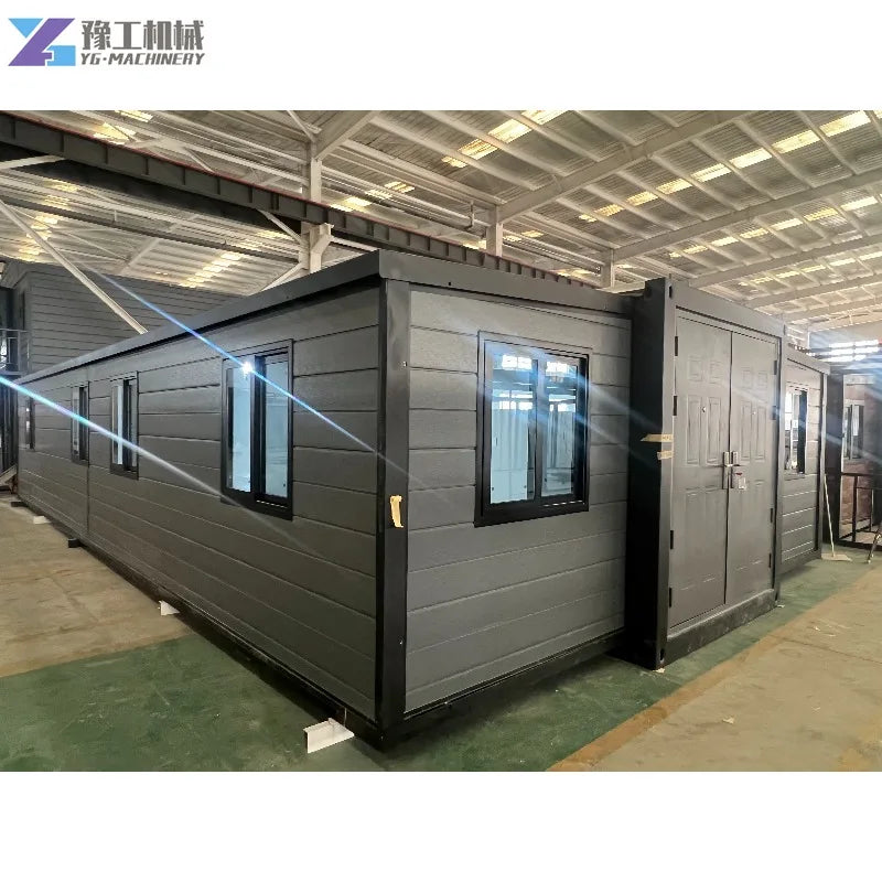 Hot Sale Container House Luxury Mobile Living Villa Hotel Folding Tiny House 40ft 20ft Prefab Modular Expandable Container House
