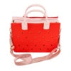 Washable Rubber Beach Bag Large EVA Tote Waterproof Durable Outdoor Handbag Custom Logo for Pool Boating Gym Summer Holiday