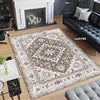 Washable Living Room Carpet Persian Turkey Large Size Classical Non-slip Plush Floor Mat for Home Prayer Machine Made Area Rug