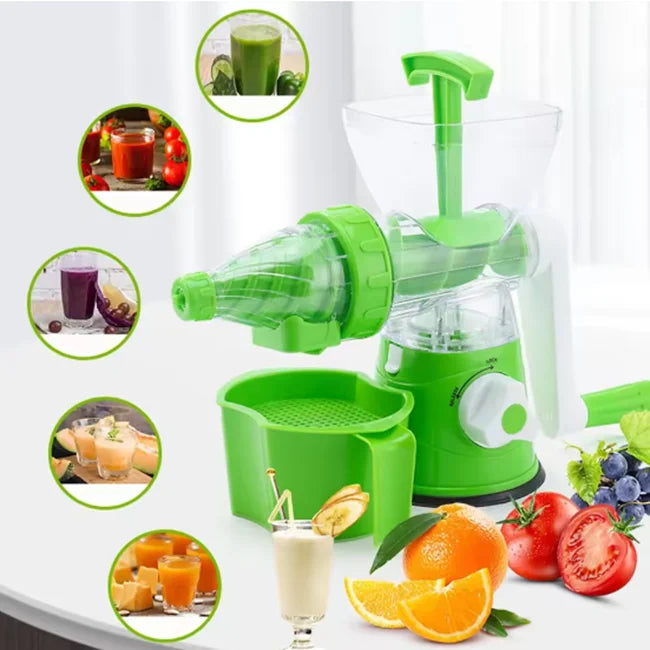Home Kitchen Portable Small Juice Tools Manual Fruit Orange Watermelon Juicer Hand Held Hand Crank Juicer Machine