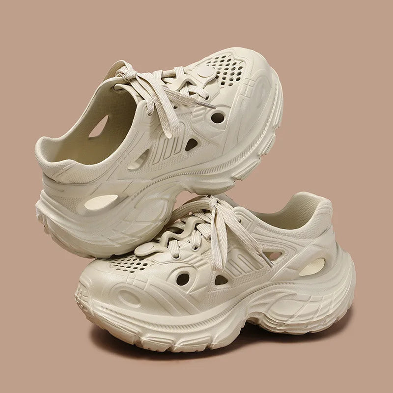 Designer Casual Shoes Women Hiking Breathable Sport Shoes Machine Washable Quick Dry Chunky Shoe Walking Barefoot Sneaker Sandal
