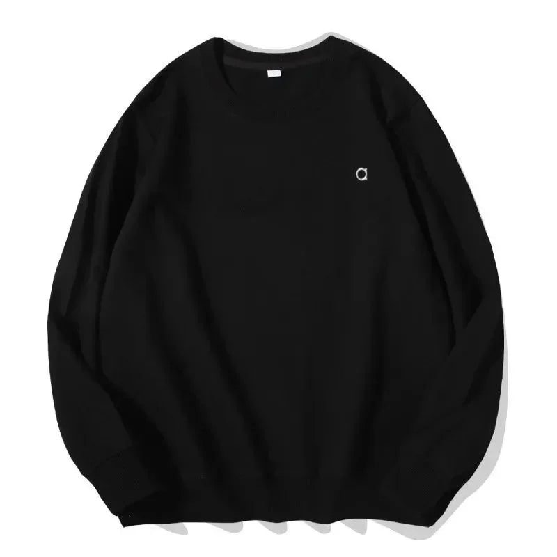 Yoga Top Sweatshirt Loose Long Sleeved Round Neck Top Gym Sweatwear Unisex Casual Sweat Tops Womens Sportswear Workout Top