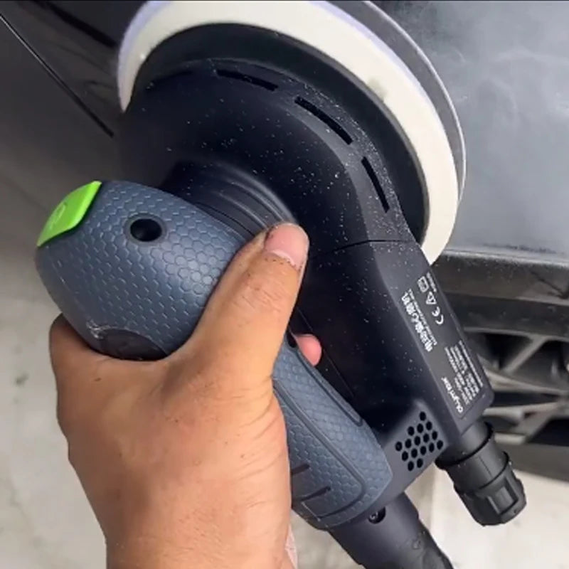 Electric Brushless Random Orbital Sander 400W 6 Inch 150mm Eccentric Sander Polisher Dustless Sanding Machine for Car Wood Metal