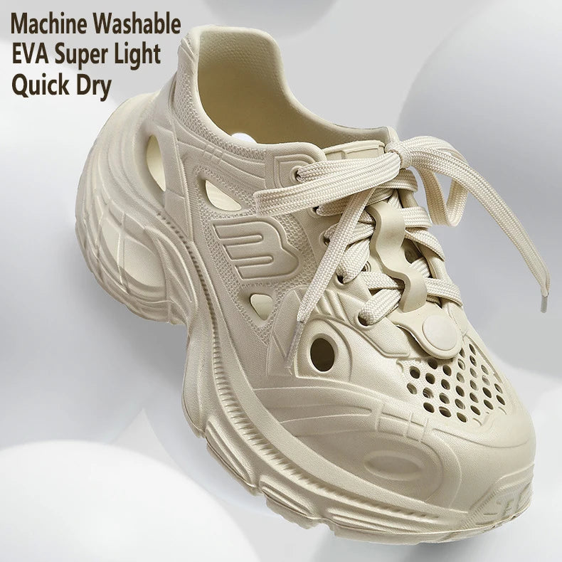 Designer Casual Shoes Women Hiking Breathable Sport Shoes Machine Washable Quick Dry Chunky Shoe Walking Barefoot Sneaker Sandal