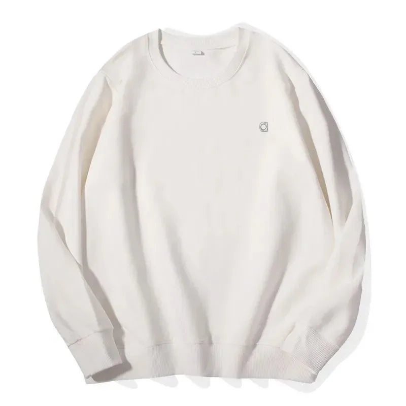 Yoga Top Sweatshirt Loose Long Sleeved Round Neck Top Gym Sweatwear Unisex Casual Sweat Tops Womens Sportswear Workout Top