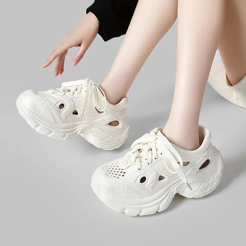 Designer Casual Shoes Women Hiking Breathable Sport Shoes Machine Washable Quick Dry Chunky Shoe Walking Barefoot Sneaker Sandal