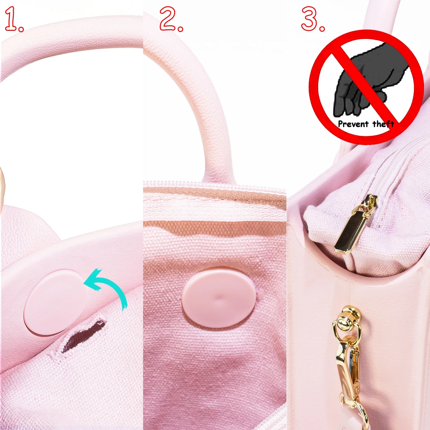 Washable Rubber Beach Bag Large EVA Tote Waterproof Durable Outdoor Handbag Custom Logo for Pool Boating Gym Summer Holiday