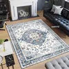Washable Living Room Carpet Persian Turkey Large Size Classical Non-slip Plush Floor Mat for Home Prayer Machine Made Area Rug