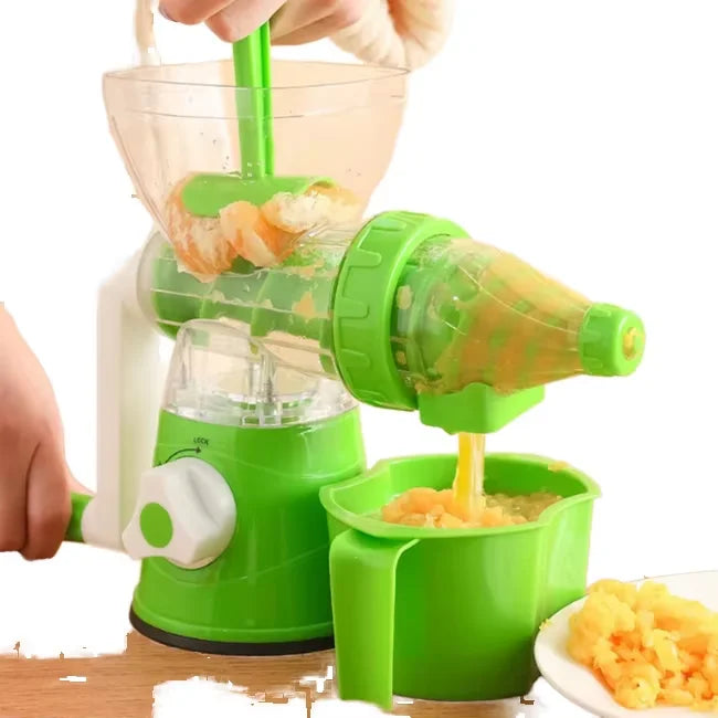 Home Kitchen Portable Small Juice Tools Manual Fruit Orange Watermelon Juicer Hand Held Hand Crank Juicer Machine