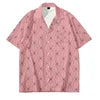 Wholesale Custom Men's Clothing 2024 Summer Men Hawaiian Print Short Sleeve Shirt Men's Vacation Shirt