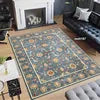 Washable Living Room Carpet Persian Turkey Large Size Classical Non-slip Plush Floor Mat for Home Prayer Machine Made Area Rug