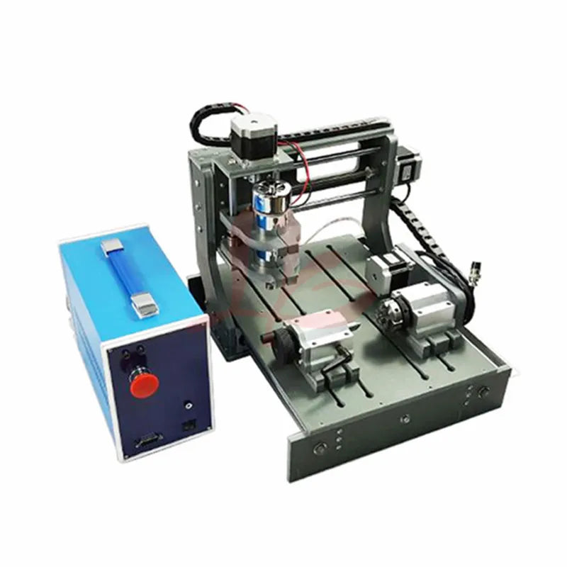 DIY Mini CNC Mach3 Control Lathe Milling 300W Spindle PCB Machines Cnc Router Machine for Making Diy Toys Idol Surrounding