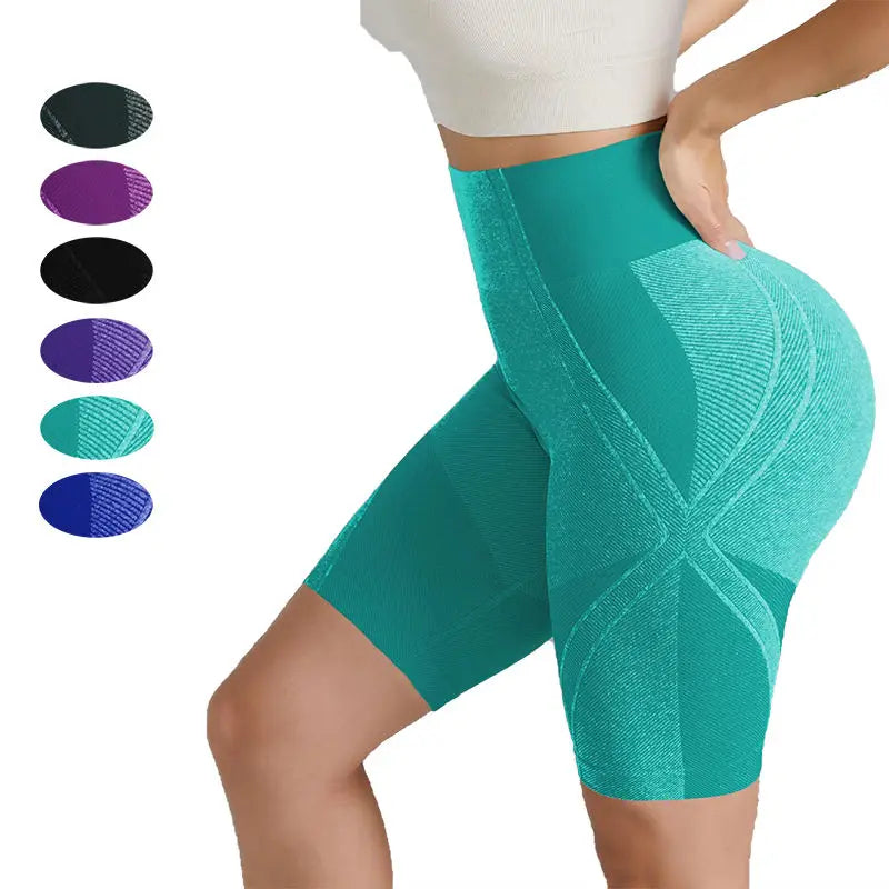 Yoga Shorts Women's Push up Leggings Running Gym Fitness Pants Abdomen Moisture Absorb Sports Hot Selling High Waist Seamless