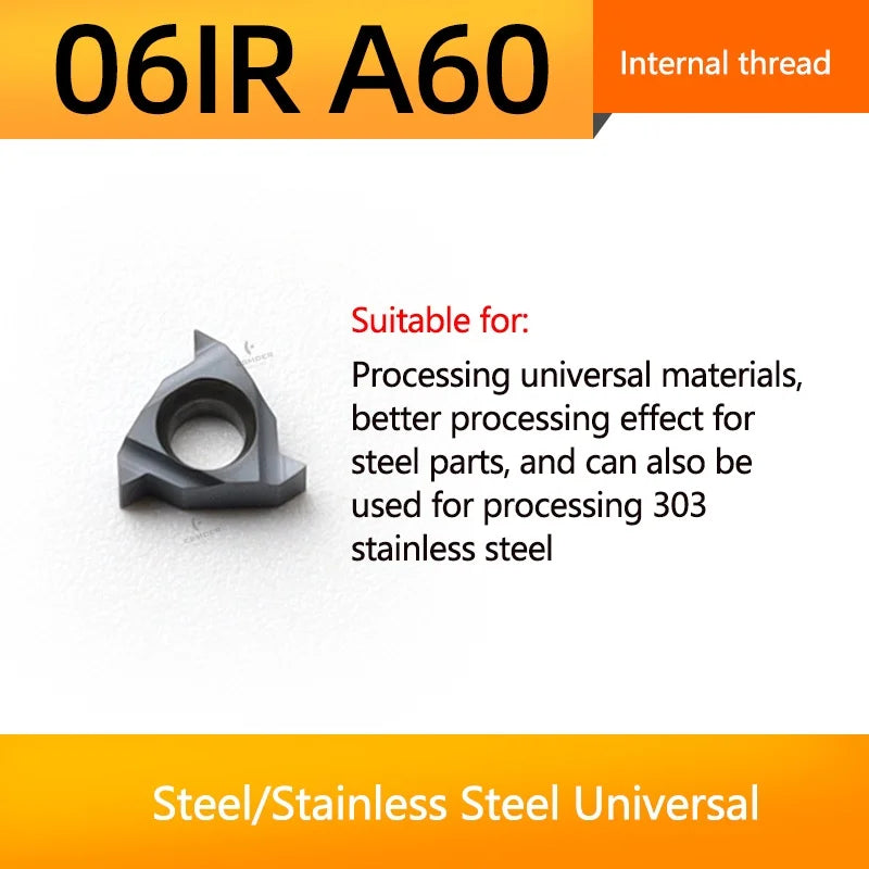 Cutting Cutter Lathe Tools CNC 06IR 08IR 11ER/IR 16ER/IR 22ER/IR 27ER/IR A60/A55/AG55/AG60/G55/G60/N55/N60/Q60 Threading Blade