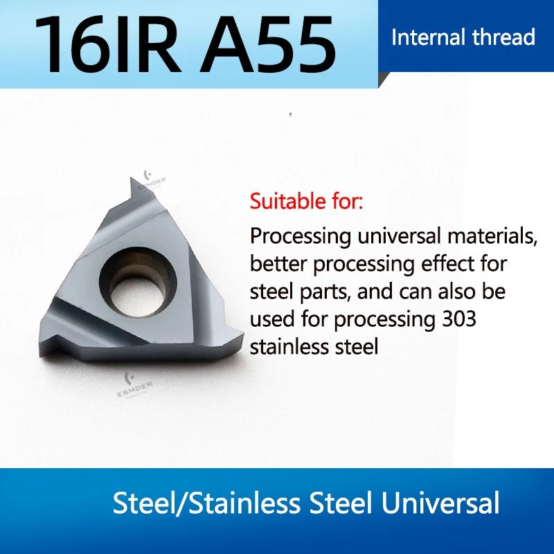 Cutting Cutter Lathe Tools CNC 06IR 08IR 11ER/IR 16ER/IR 22ER/IR 27ER/IR A60/A55/AG55/AG60/G55/G60/N55/N60/Q60 Threading Blade