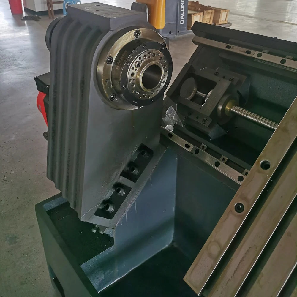 CNC lathe machine CK6125 6136 6146 Slant Flat bed customer-made High Precision Small Heavy duty  Turret Economic Price Factory
