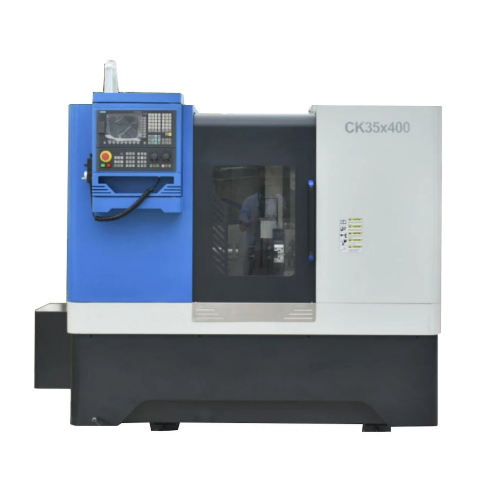 CNC lathe machine CK6125 6136 6146 Slant Flat bed customer-made High Precision Small Heavy duty  Turret Economic Price Factory