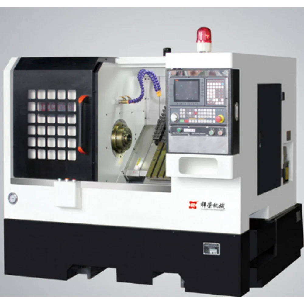 CNC lathe machine CK6125 6136 6146 Slant Flat bed customer-made High Precision Small Heavy duty  Turret Economic Price Factory