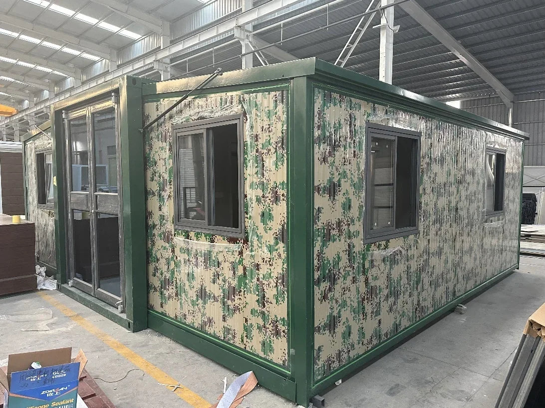 Customized Expandable Container House and Portable Mobile Home 40ft Prefab Foldable 3 Bedrooms Luxury Villa Hot Sale
