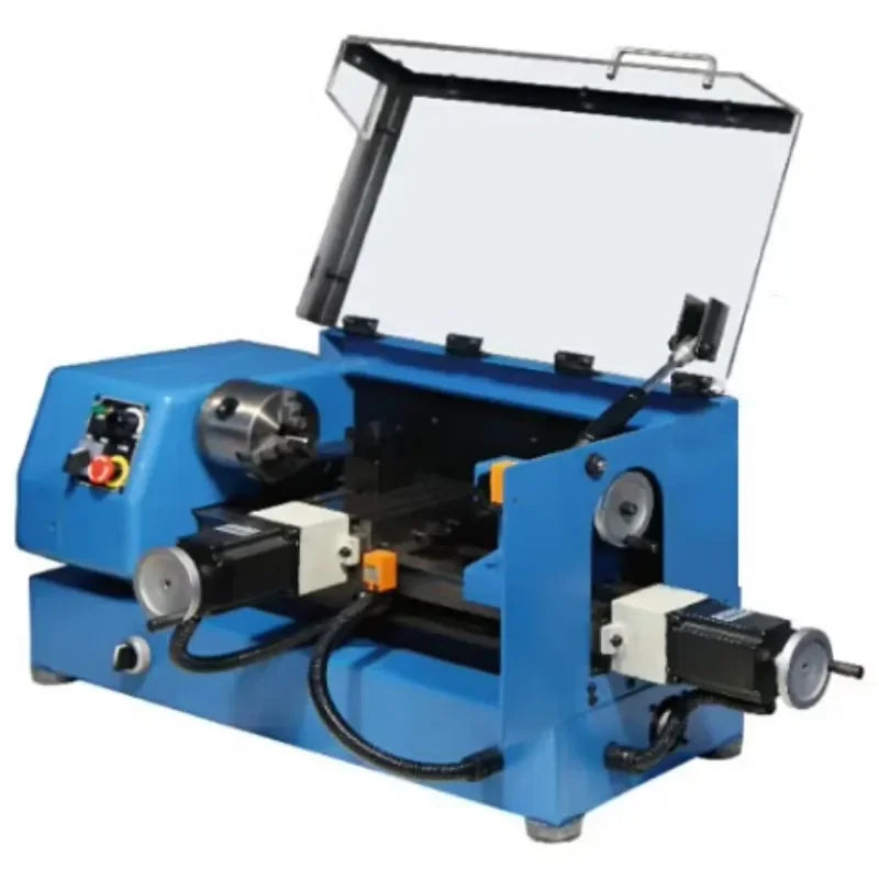 cnc lathe machine 5-axis SP2138 micro cnc lathe with 250mm center distance