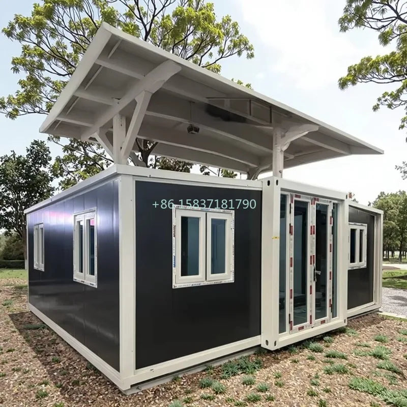 Hot Sale Container House Fast Build Expandable Tiny Home Prefab Folding House 20ft 40ft Container House Villa for New Zealand