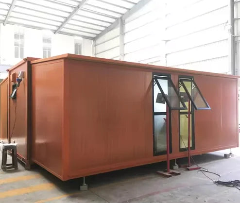 Affordable and Durable Flat Pack Prefab House Temporary Housings Solution with Kitchen and Bathroom Hot Sale