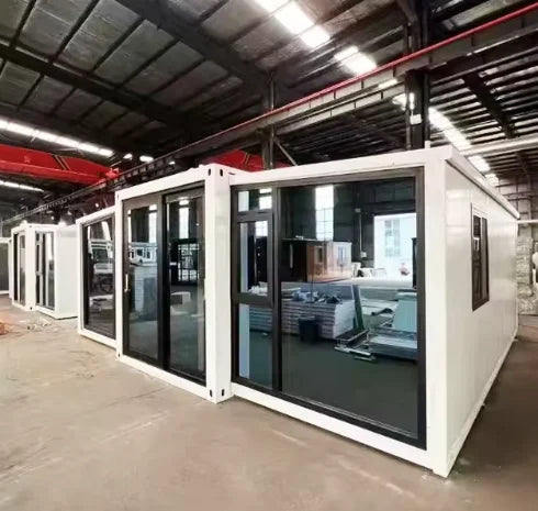Affordable and Durable Flat Pack Prefab House Temporary Housings Solution with Kitchen and Bathroom Hot Sale