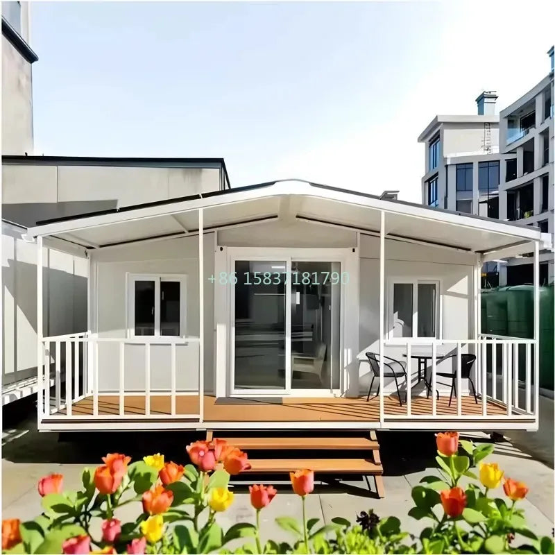 Hot Sale Container House Luxury Mobile Living Villa Hotel Folding Tiny House 40ft 20ft Prefab Modular Expandable Container House