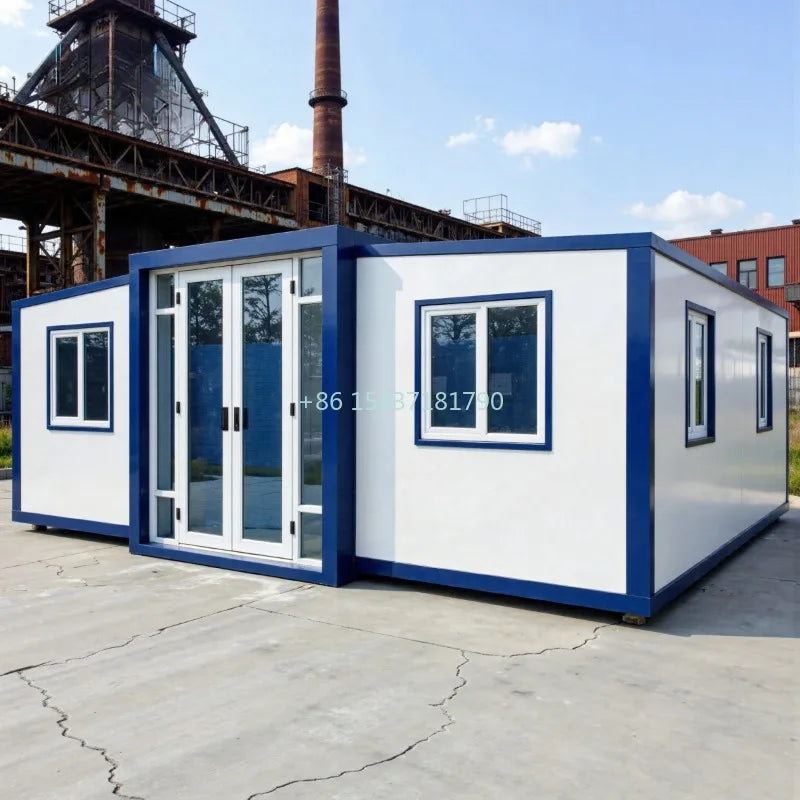 Hot Sale Container House Luxury Mobile Living Villa Hotel Folding Tiny House 40ft 20ft Prefab Modular Expandable Container House