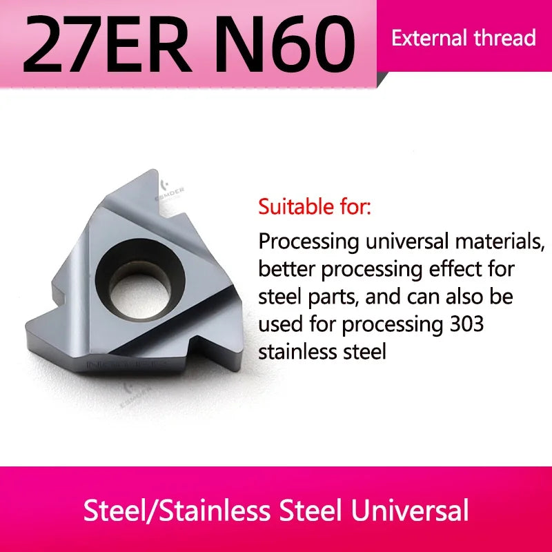 Cutting Cutter Lathe Tools CNC 06IR 08IR 11ER/IR 16ER/IR 22ER/IR 27ER/IR A60/A55/AG55/AG60/G55/G60/N55/N60/Q60 Threading Blade