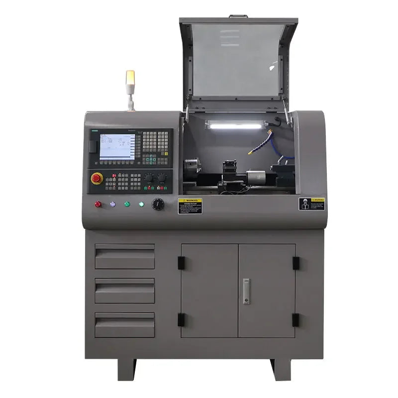 CNC210 DIY Use Mini Hobby After Control System CNC Lathe Machine with CE