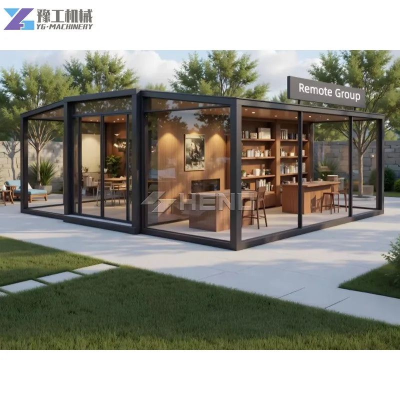 Hot Sale Container House Luxury Mobile Living Villa Hotel Folding Tiny House 40ft 20ft Prefab Modular Expandable Container House