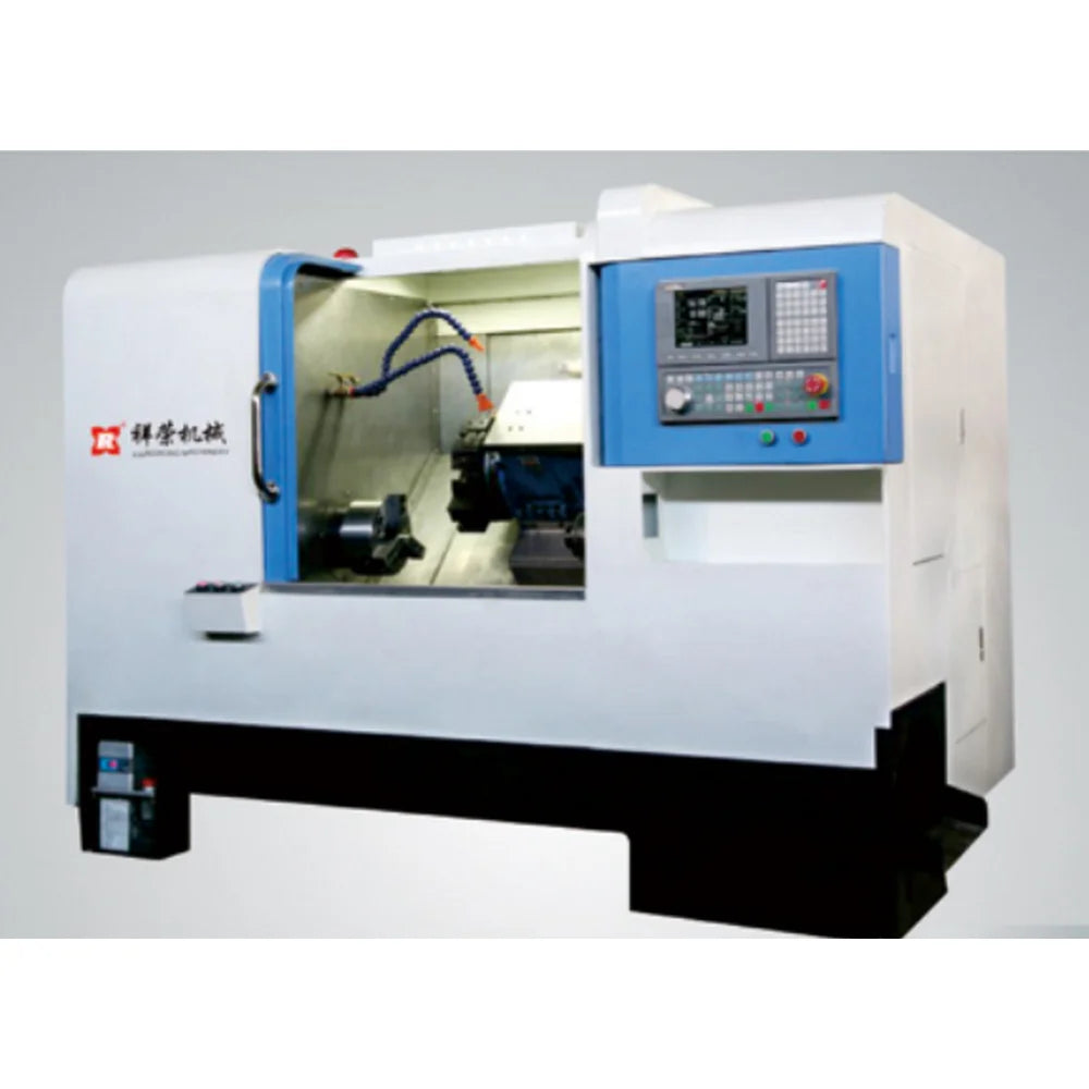 CNC lathe machine CK6125 6136 6146 Slant Flat bed customer-made High Precision Small Heavy duty  Turret Economic Price Factory
