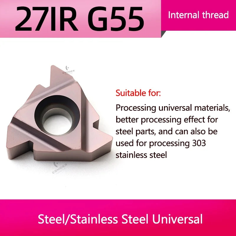Cutting Cutter Lathe Tools CNC 06IR 08IR 11ER/IR 16ER/IR 22ER/IR 27ER/IR A60/A55/AG55/AG60/G55/G60/N55/N60/Q60 Threading Blade