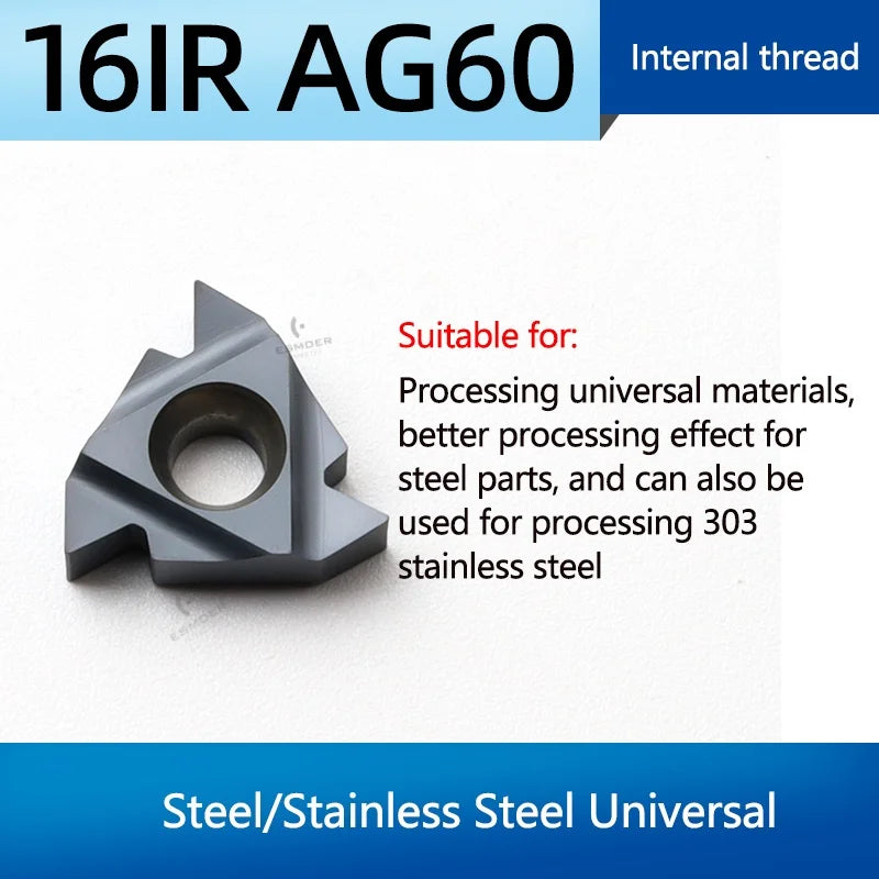 Cutting Cutter Lathe Tools CNC 06IR 08IR 11ER/IR 16ER/IR 22ER/IR 27ER/IR A60/A55/AG55/AG60/G55/G60/N55/N60/Q60 Threading Blade