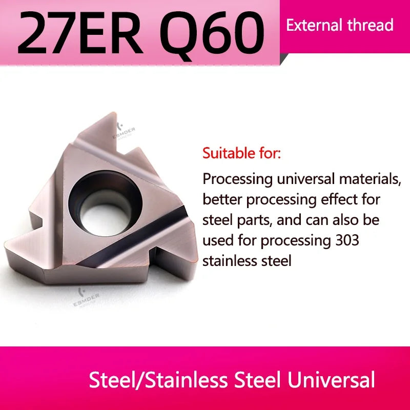 Cutting Cutter Lathe Tools CNC 06IR 08IR 11ER/IR 16ER/IR 22ER/IR 27ER/IR A60/A55/AG55/AG60/G55/G60/N55/N60/Q60 Threading Blade