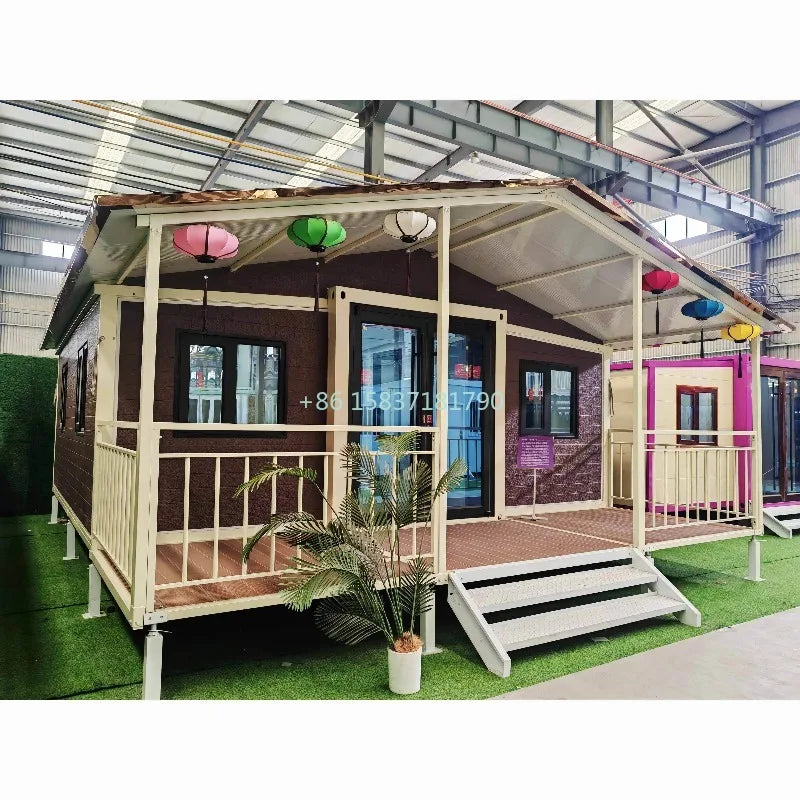 Hot Sale Container House Fast Build Expandable Tiny Home Prefab Folding House 20ft 40ft Container House Villa for New Zealand