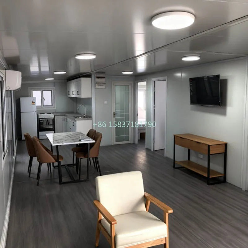 Hot Sale Container House Luxury Mobile Living Villa Hotel Folding Tiny House 40ft 20ft Prefab Modular Expandable Container House