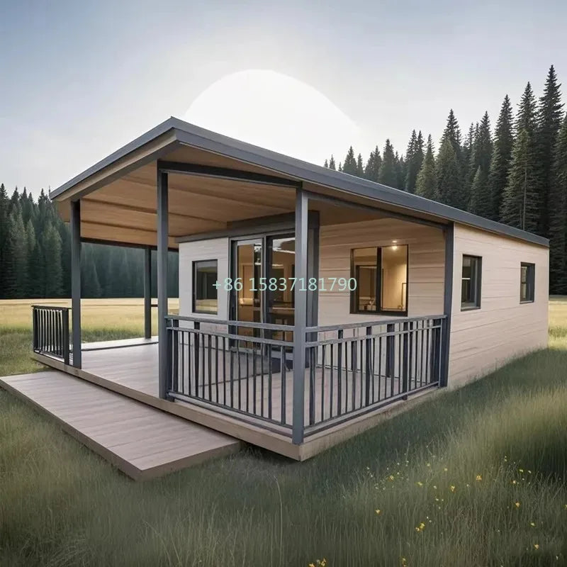 Hot Sale Container House Luxury Mobile Living Villa Hotel Folding Tiny House 40ft 20ft Prefab Modular Expandable Container House