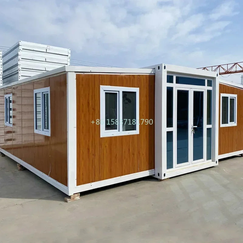 Hot Sale Container House Luxury Mobile Living Villa Hotel Folding Tiny House 40ft 20ft Prefab Modular Expandable Container House