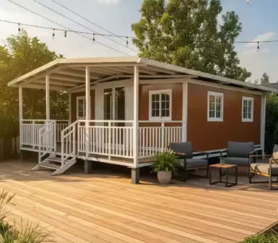 Affordable and Durable Flat Pack Prefab House Temporary Housings Solution with Kitchen and Bathroom Hot Sale