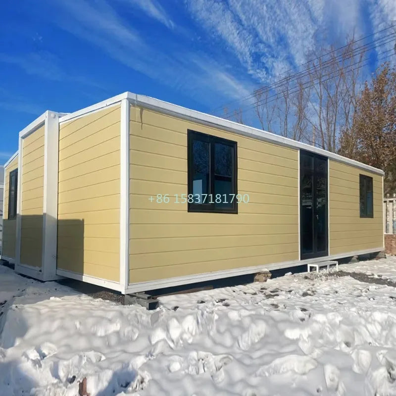 Hot Sale Container House Luxury Mobile Living Villa Hotel Folding Tiny House 40ft 20ft Prefab Modular Expandable Container House