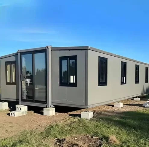 Affordable and Durable Flat Pack Prefab House Temporary Housings Solution with Kitchen and Bathroom Hot Sale