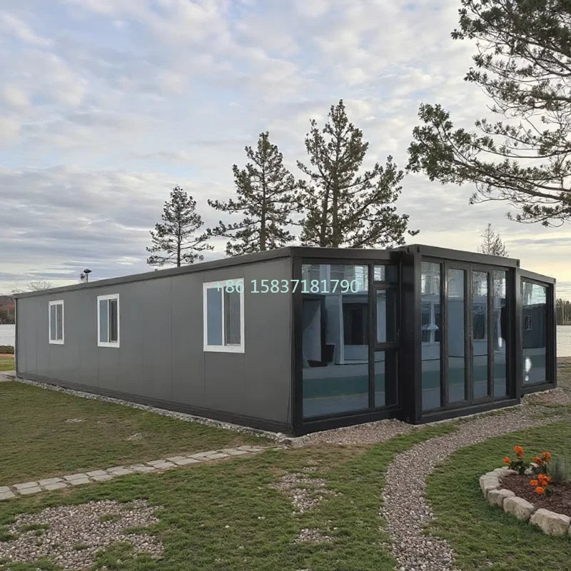 Hot Sale Container House Fast Build Expandable Tiny Home Prefab Folding House 20ft 40ft Container House Villa for New Zealand