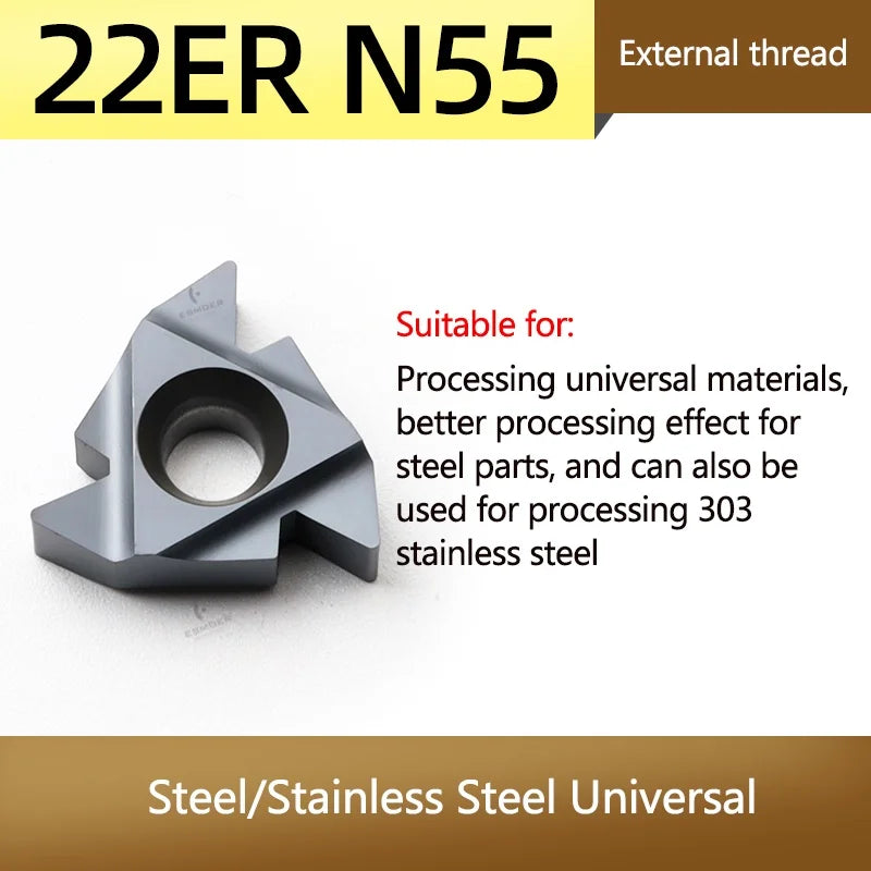 Cutting Cutter Lathe Tools CNC 06IR 08IR 11ER/IR 16ER/IR 22ER/IR 27ER/IR A60/A55/AG55/AG60/G55/G60/N55/N60/Q60 Threading Blade