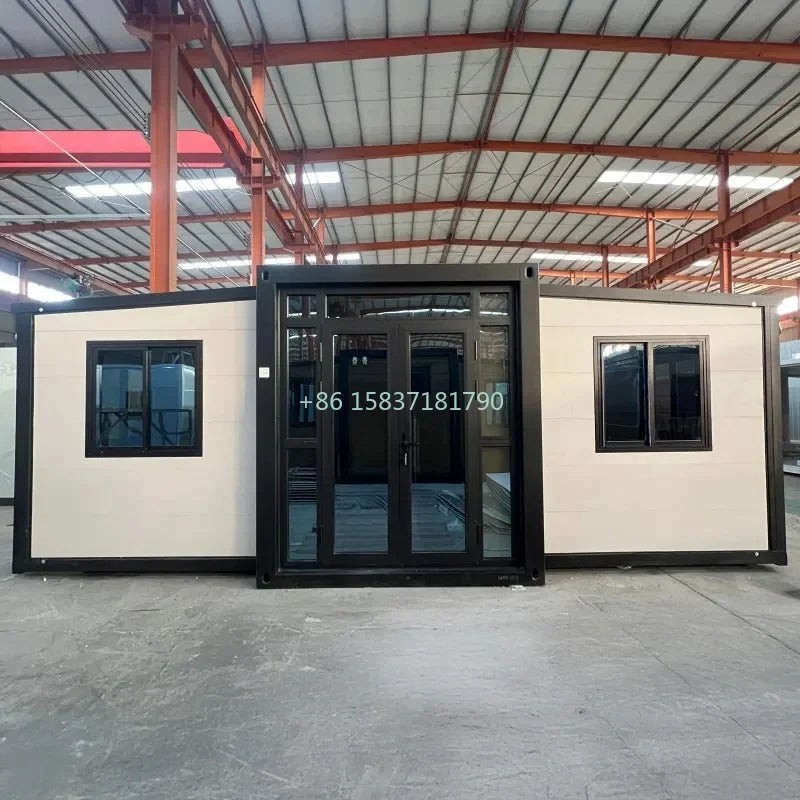 Hot Sale Container House Luxury Mobile Living Villa Hotel Folding Tiny House 40ft 20ft Prefab Modular Expandable Container House