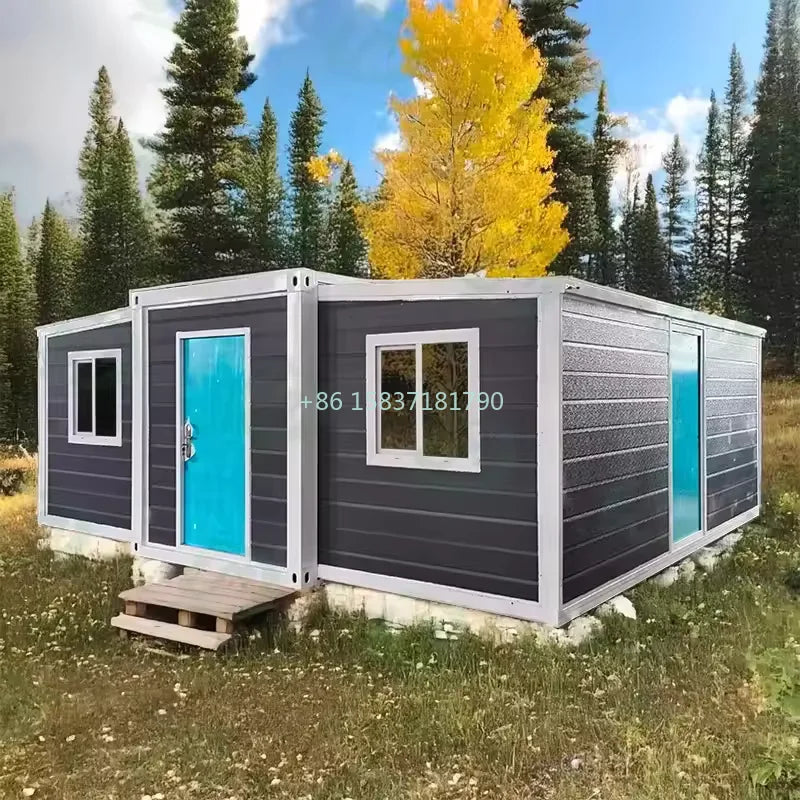 Hot Sale Container House Fast Build Expandable Tiny Home Prefab Folding House 20ft 40ft Container House Villa for New Zealand