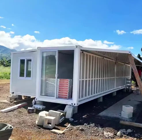Affordable and Durable Flat Pack Prefab House Temporary Housings Solution with Kitchen and Bathroom Hot Sale