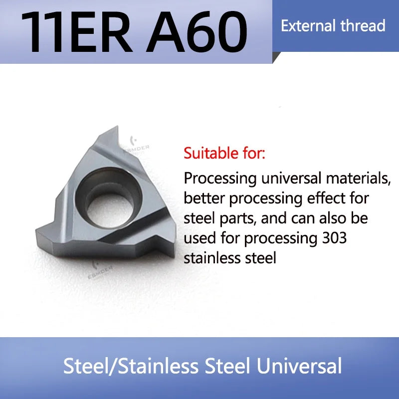 Cutting Cutter Lathe Tools CNC 06IR 08IR 11ER/IR 16ER/IR 22ER/IR 27ER/IR A60/A55/AG55/AG60/G55/G60/N55/N60/Q60 Threading Blade